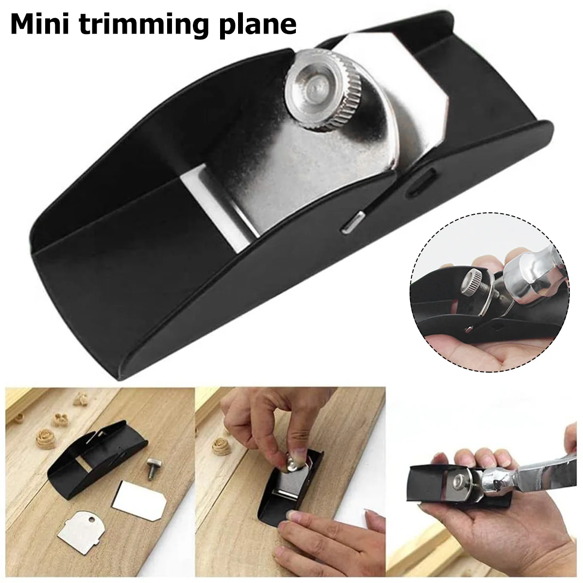 

Woodworking Mini Wood Trimming Plane Hand Planer Carpenter Cutting Edge Plane Hand Planer Hand Push Cast Carpenter Tools