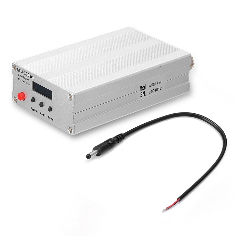

ATU-100EXT 1.8MHz-30MHz Mini Automatic Antenna Tuner Elements of Amateur Radio Equipment Part of Amplifiers Transceivers