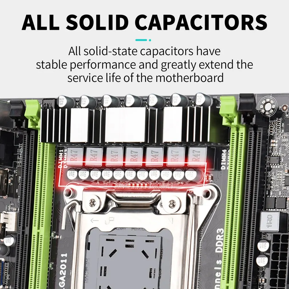 Материнская плата ATX DDR3 4x гигабитная Адаптивная сетевая карта USB2.0 X79M-S2.0 |