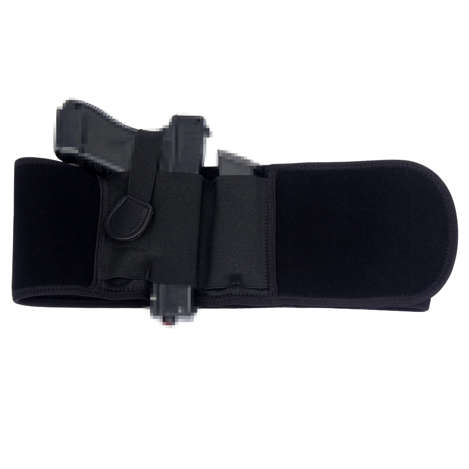 

Outdoor tactical holster Waistband Right-handed Composite diving material Waist cover Invisible waist small gun pouch