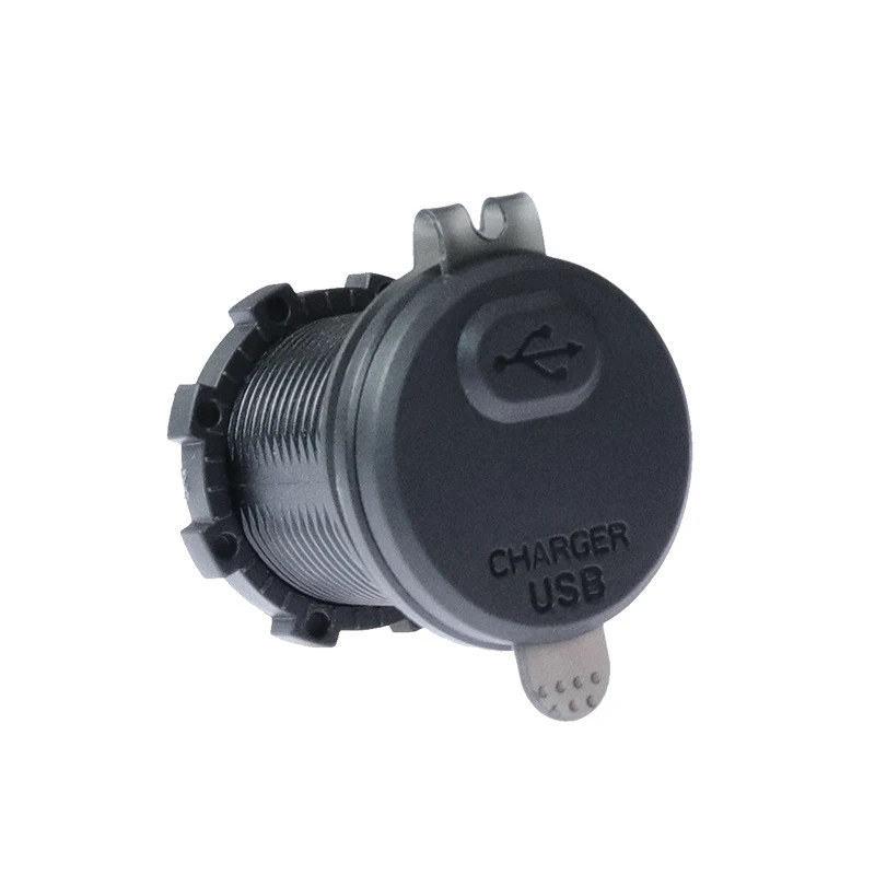 Двойной USB Зарядное устройство гнездо адаптера с светодиодный вольтметр