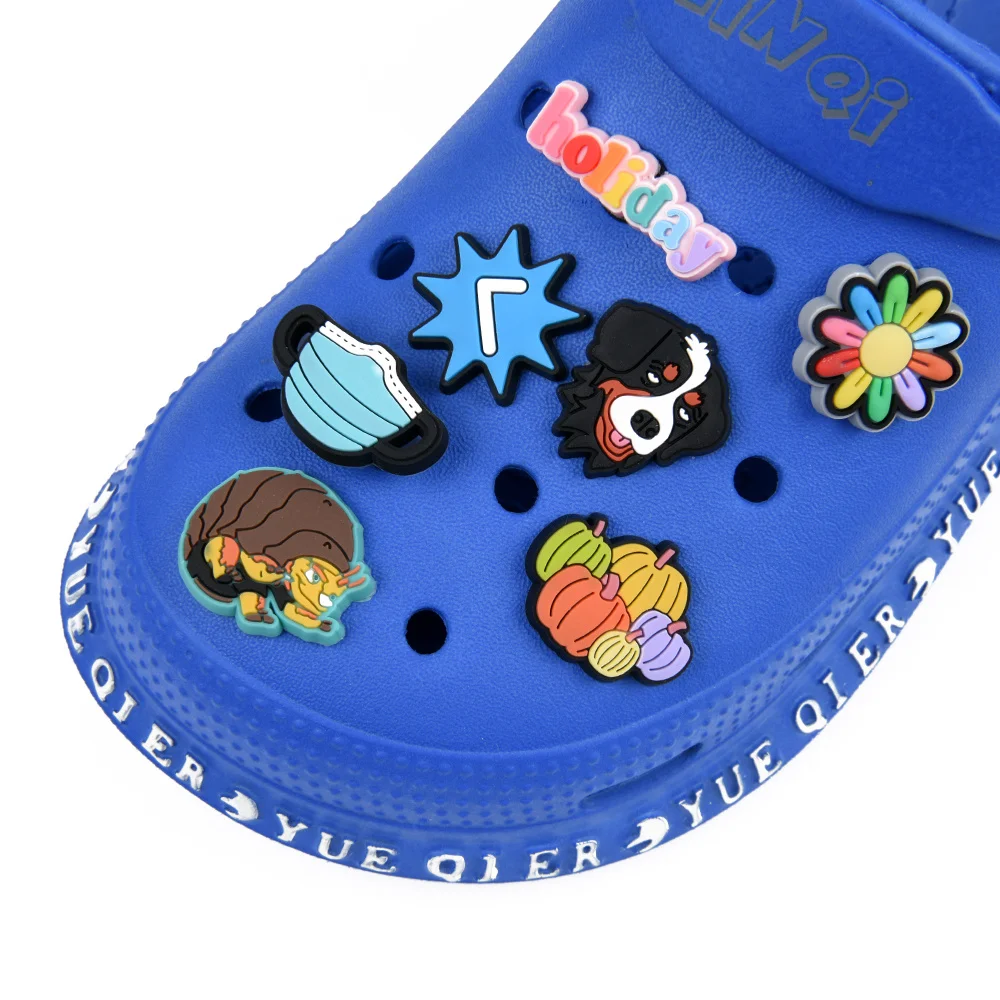 Pumpkin Ketchup Rose Strawberry Croc Accessories Charms Ornament  Shoe Decorations Fit for JIBZ Kids Gifts