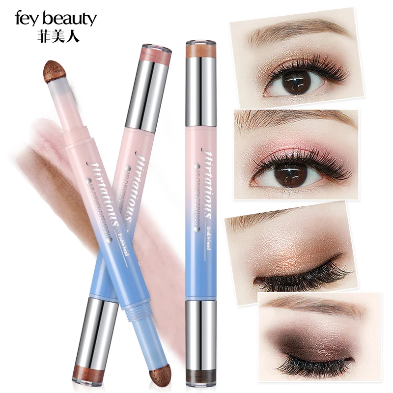 Тени для век FEY BEAUTY блестящие двойные подушечки Хайлайтер карандаш макияжа