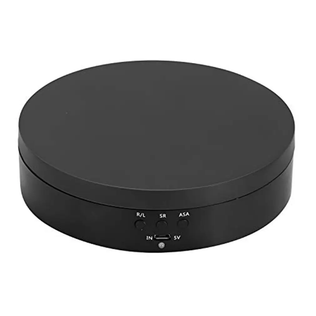 

138 Charging Automatic Turntable Live Turntable Jewelry Electric Rotating Table 360 Degree Rotate Panoramic Display Table