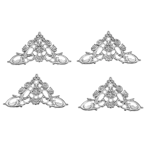 

Античные латунные защитные уголки для углов 4 шт