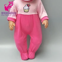 43cm doll pink shirt diaper for 18 inch 43cm newborn doll accessories baby doll girl birthday gifts