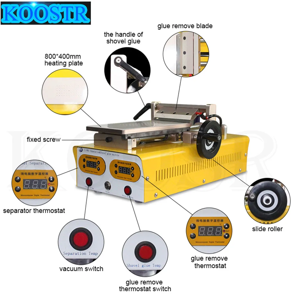 Поляризатор машина для удаления жидкокристаллического клея ОСА остатков всех