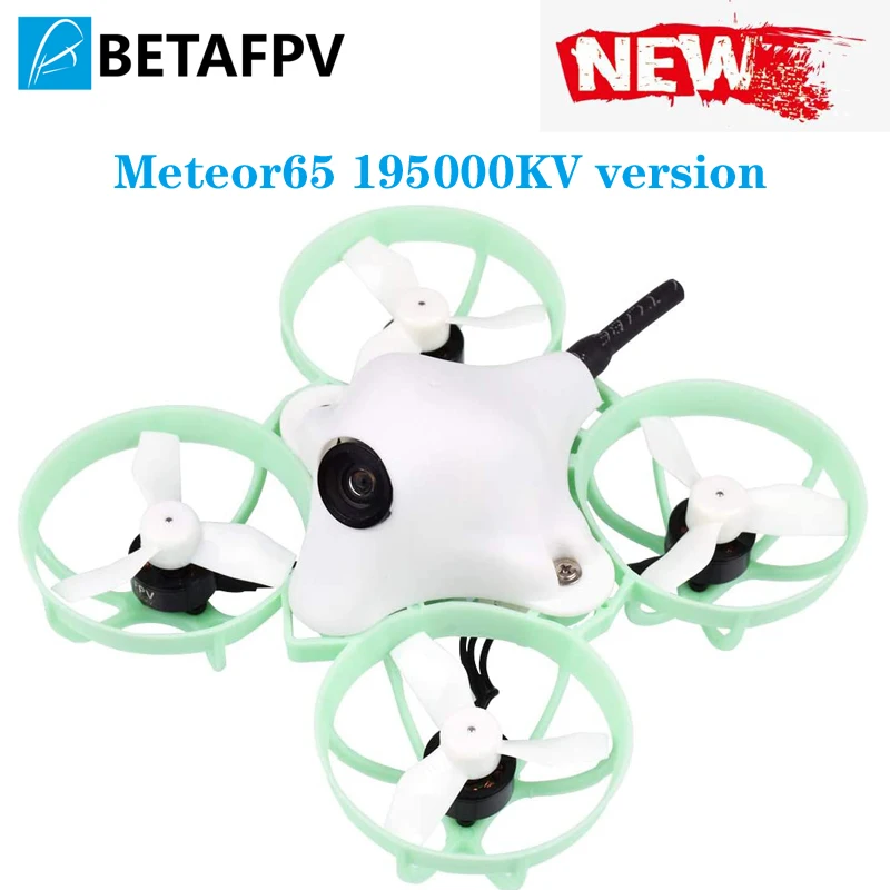 Бесщеточный Дрон BETAFPV Meteor65 Acro 1S бесщеточный Whoop с двигателем 19500KV 0802 BT2.0 разъемом F4