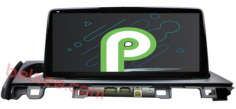 Belsee 10,2" сенсорный экран Ram 4G Rom 64 Android 9,0 DSP автомобильный Радио Стерео gps навигация мультимедийный плеер для Mazda 6