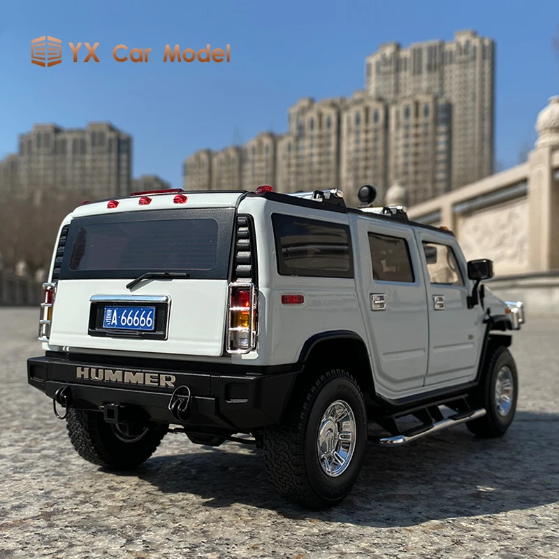 Литый под давлением автомобиль 1: 18 модель автомобиля Hummer H2 модифицированная