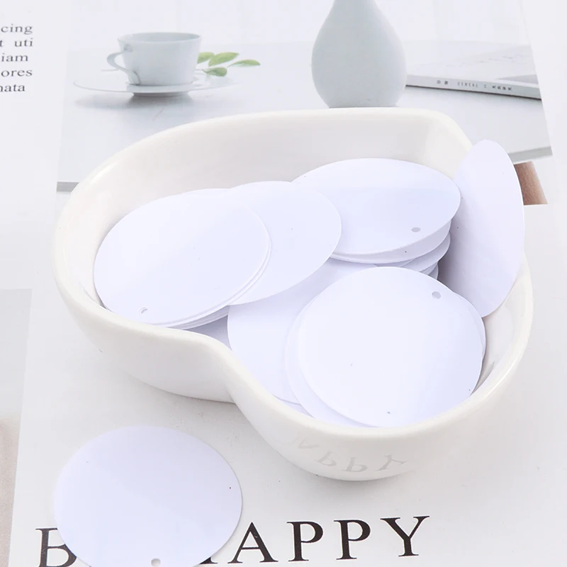 Новинка плоские круглые свободные пайетки из пвх 10 г (12 шт.)/упаковка для шитья