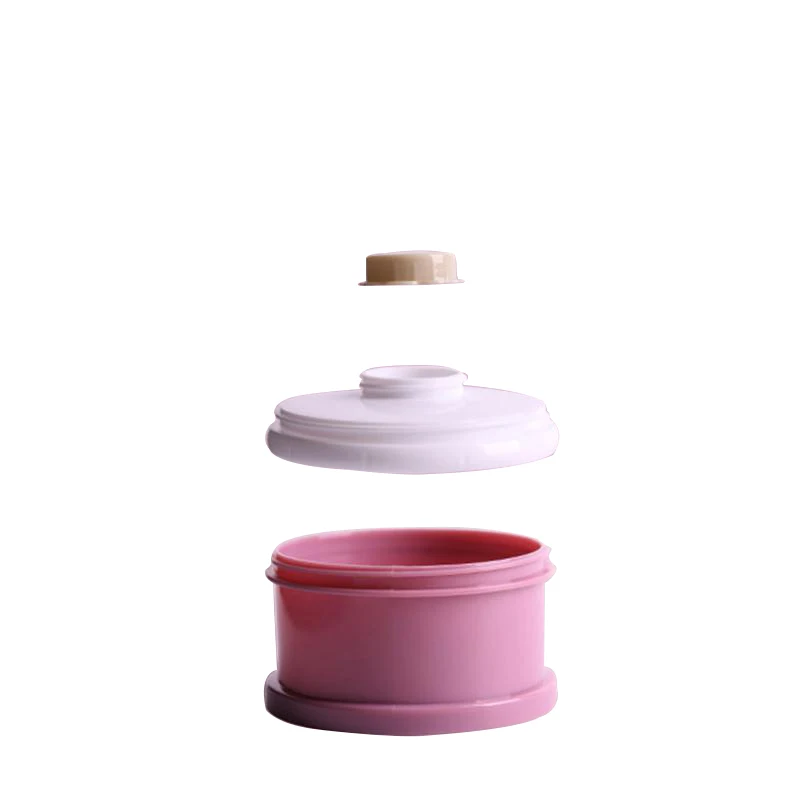 Infant Feeding Milk Powder Bottle Portable Baby Food Storage Container 3 Grid Essential Cereal Cartoon Boxes Practical Box