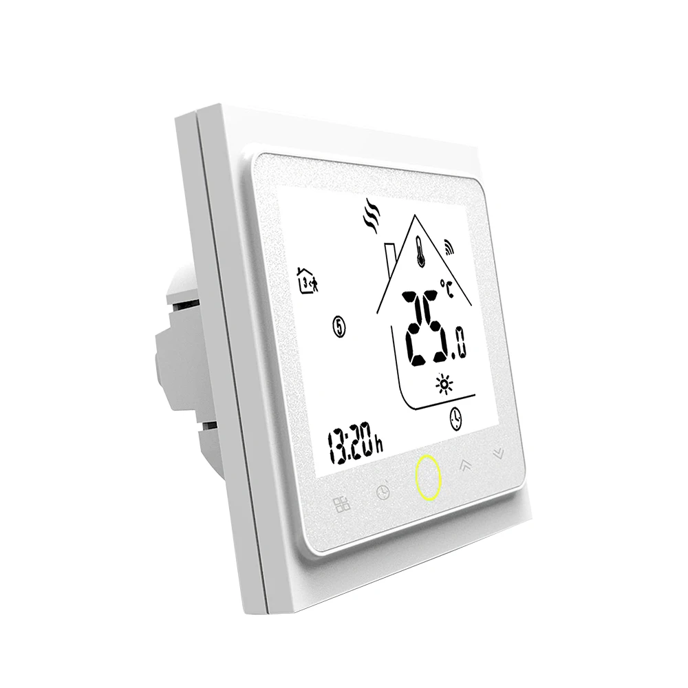 Умный термостат для теплого пола воды газового котла работает с Alexa Google Home