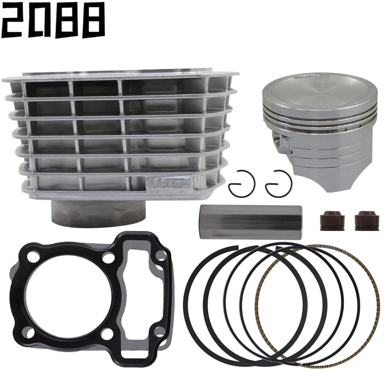 

2088 The motorcycle cylinder kit is suitable for Honda CB110 KWS110 twister 109 cm3 KWS CB 110 110 cc 50mm inner diameter.