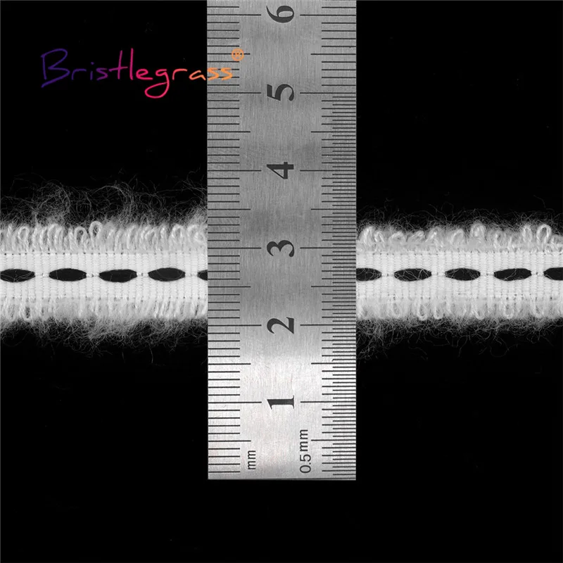 BRISTLEGRASS 5 10 ярдов 5/8 &quot15 мм пряжи плетеные с кружевами кроше теплые макраме лента