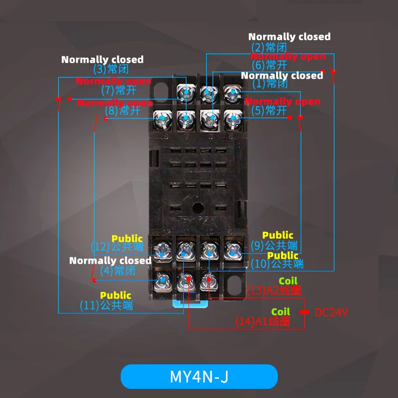1 шт. 8pin 11pin 14pin PYF/PTF 14A релейная База PYF08A MY2NJ MY3NJ MY4NJ LY2NJ LY3NJ LY4NJ маленькое