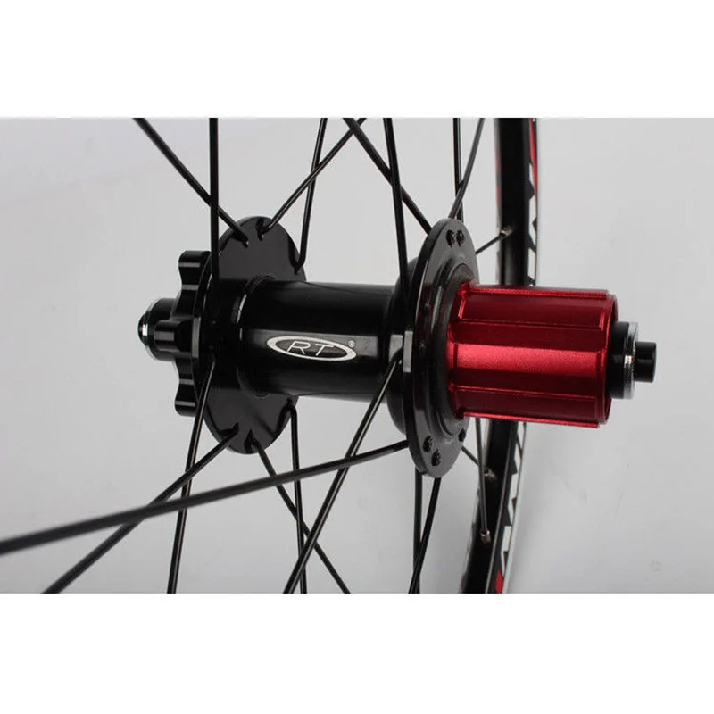 BMX/Складные 2" колеса для велосипеда Передняя Задняя колесная пара велосипеда 100/135 мм V& дисковые тормоза 451/406 7-10s алюминиевые диски для велосипеда