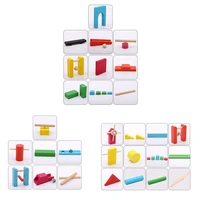 kids wooden ino institution accessories organ blocks rainbow jigsaw inoes educational wood toys