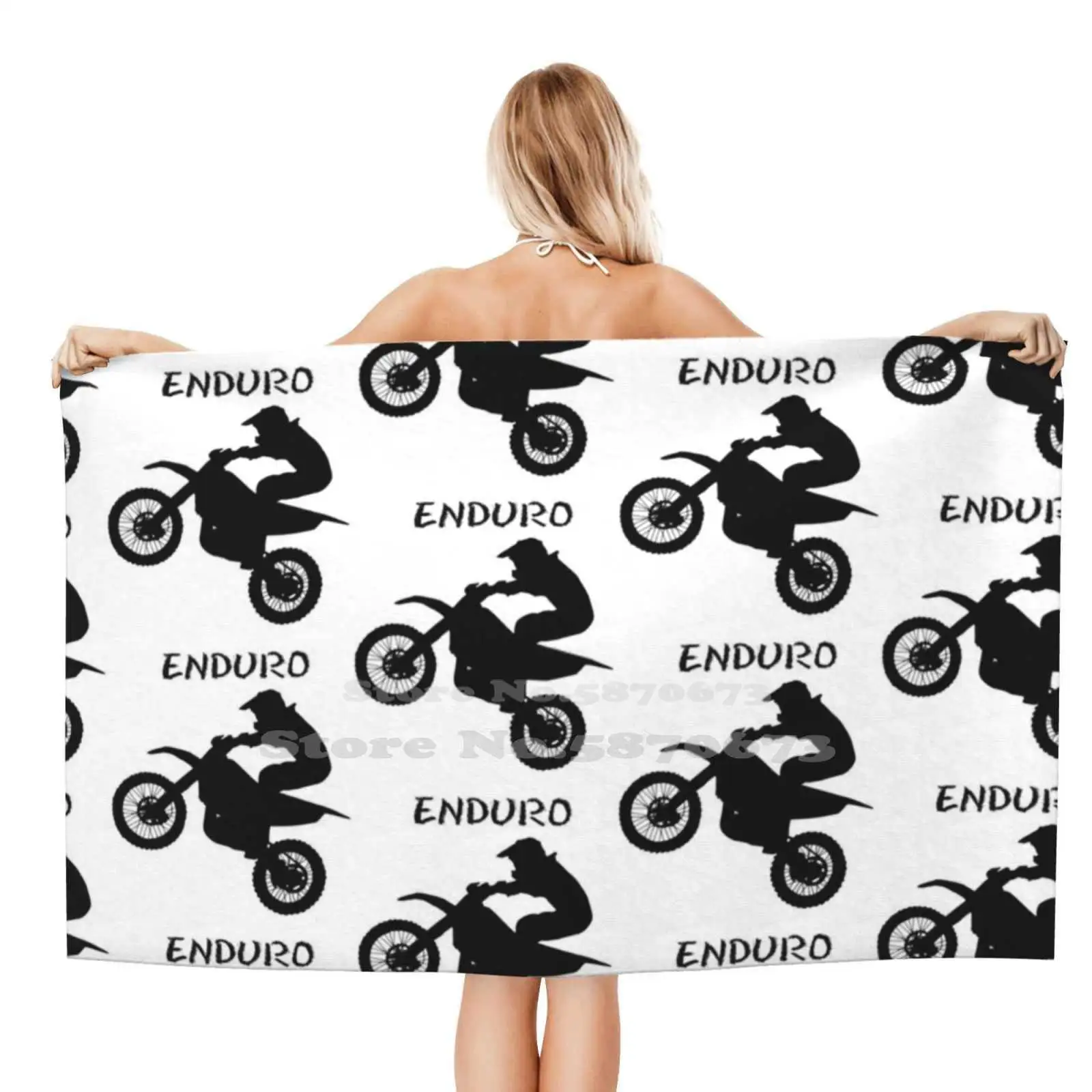 Большое банное полотенце Enduro пляжное солнцезащитное одеяло эдуро ралли спорт |