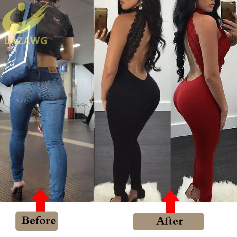 LAZAWG  Butt Lifter Enhancer Shapewear Panties Padded Butt Hip Enhancer Shaper Panties Underwear Thigh Slimmer  Shorts Seamless