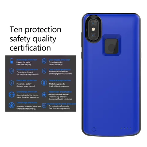 Чехол с внешним аккумулятором 5000 мАч для Xiaomi Mi Mix 3, чехол для зарядного устройства, чехол для внешнего резервного зарядного устройства для Xiaomi Mix3