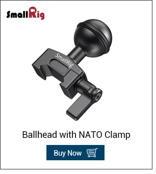 SmallRig двойная DSLR камера Волшебная рукоятка с двойными шариковыми головками(Arri локационные штыри и 1/" винт) для поддержки монитора 2115