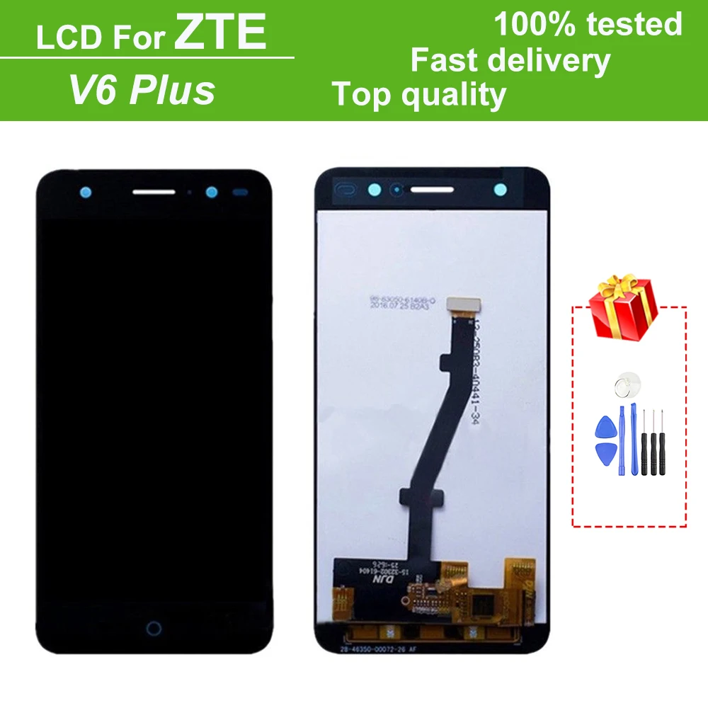 Оригинальный 5 0 &quotIPS ЖК дисплей Дисплей для дисплея ZTE Blade V7 Lite / V6 плюс сенсорный