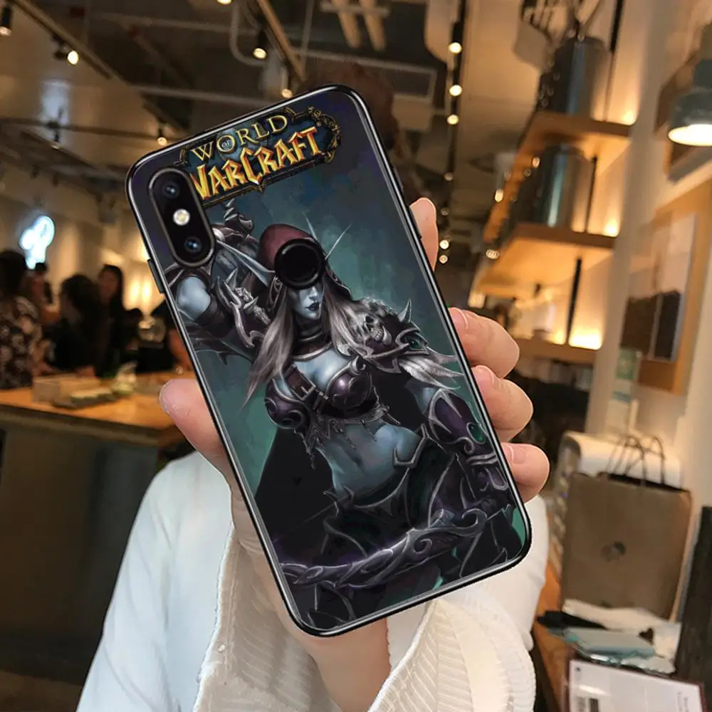 

Popular game World of Warcraft Phone Case For xiaomi M2 C3 X3 F2 Lite NFC 6 5 x Poco k30 Pro Anime Black Cover Silicone Back Pr