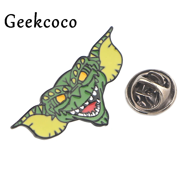 Мультфильм каваи Gremlins жесткая эмаль броши Металлические Булавки para ropa для детской обуви одежда рюкзак diy ремесло украшение J0741