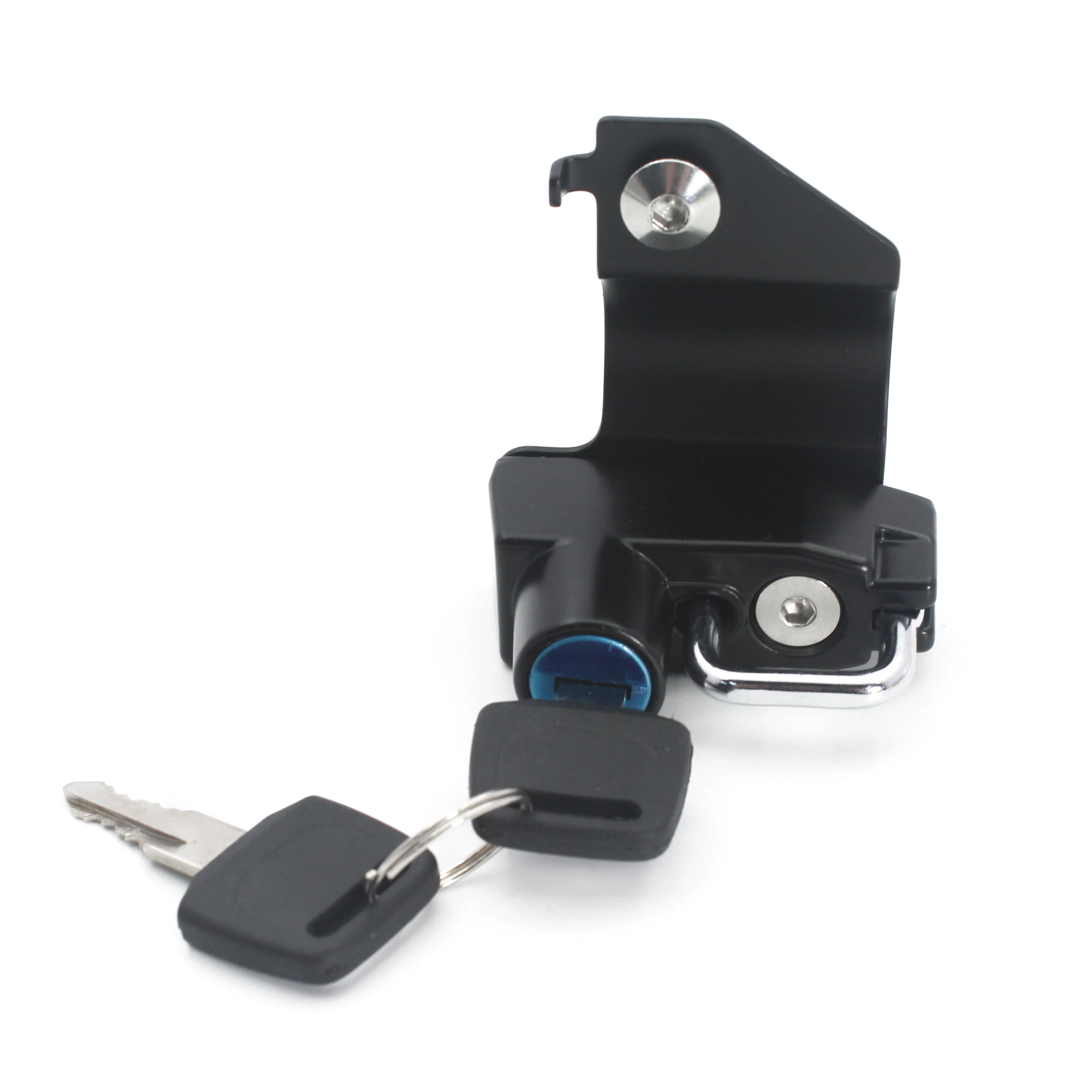 Запчасти для мотоцикла замок на шлем из алюминиевого сплава замки с 2 ключами