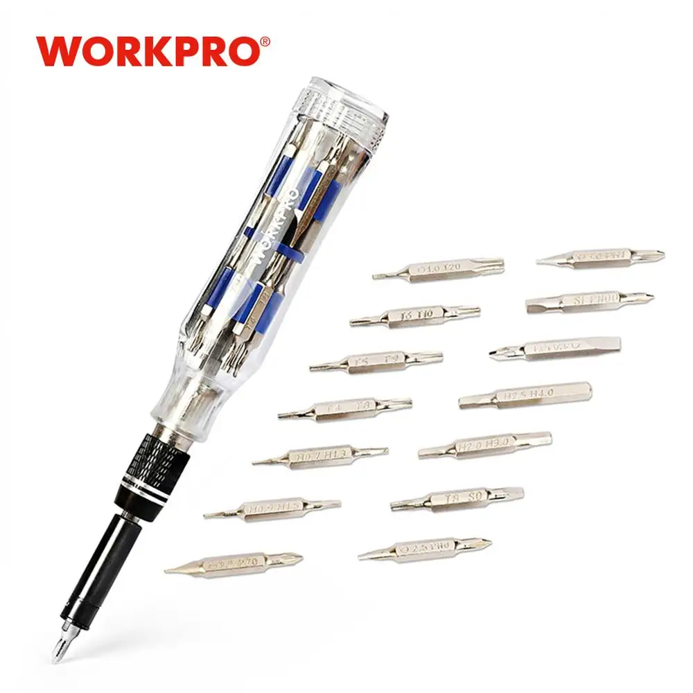 

WORKPRO Precision Screwdriver Set 28-in-1 Screwdriver Timepiece Quick Change Mini Screwdriver For Phones Multi Repair Tool Set
