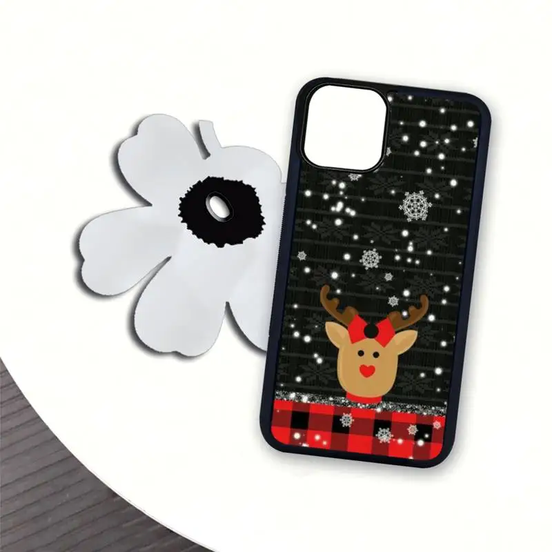 

Yinuoda Merry Christmas patch Hemming phone case cover for iphone se 2020 6 6s 7 8 plus x xs max xr 11 12 pro max funda