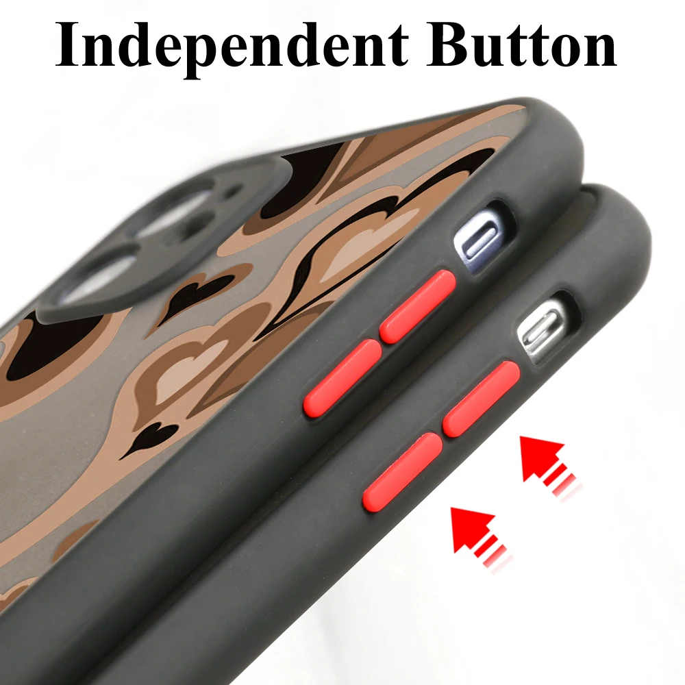 Love Heart Case For Xiaomi Redmi Note 10 Pro Cases Redmi Note 9 Pro 8 9s 10s 9T Poco X3 Pro M3 F3 9C NFC 9A 7 Hard Covers Fundas