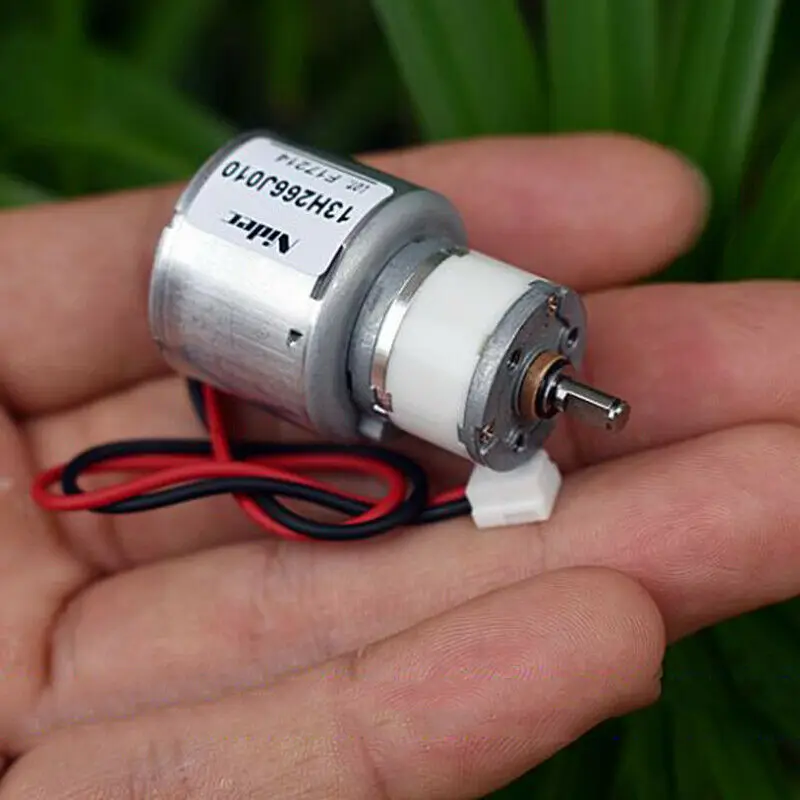 Nidec DC6V 12V 24V 380 об/мин медленно Скорость мини Бесщеточный Планетарная коробка
