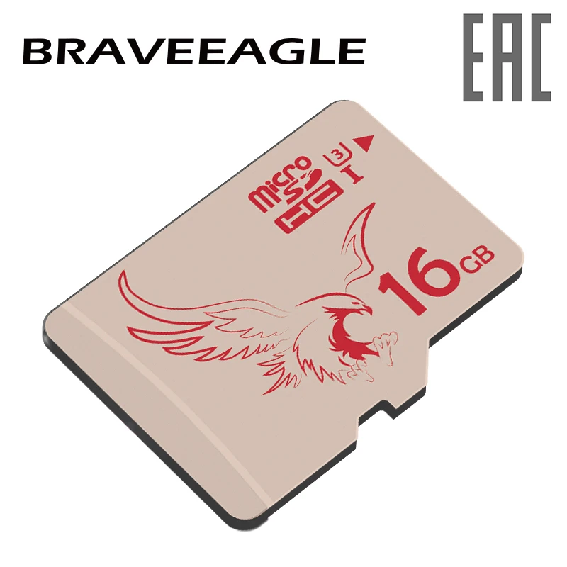 BRAVEEAGLE Micro SD Card 16GB Ultra Memory для Nintendo/Nikon/Камеры/Телефона | Компьютеры и офис