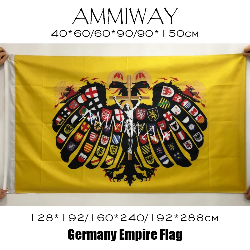 Флаг немецкого и орла AMMIWAY любого размера декоративные флаги баннеры с принтом