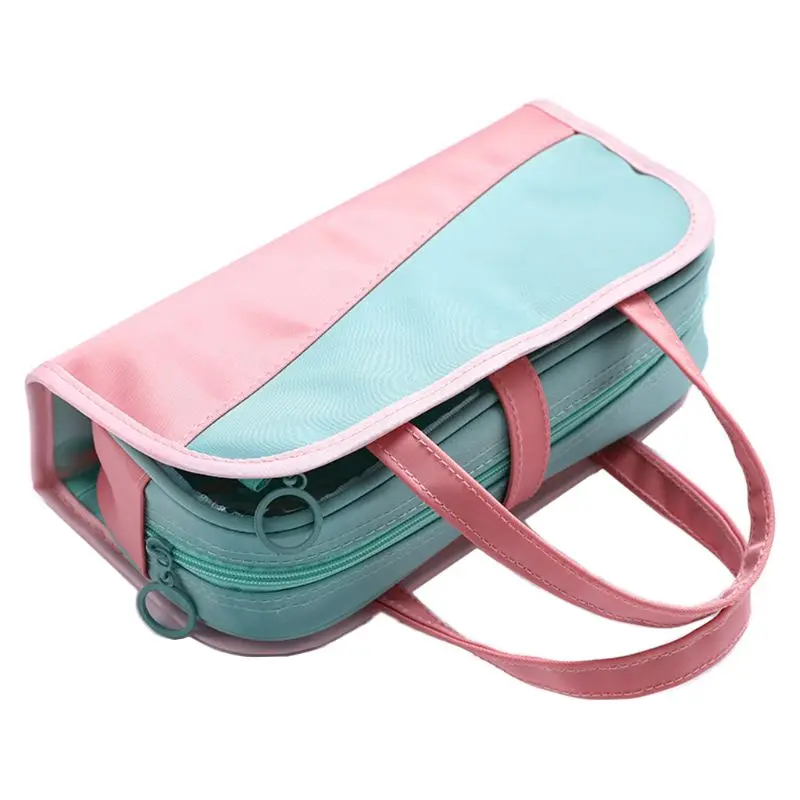 

Kawaii Lovely Large Capacity Pencil Case School Supplies Stationery Pen Bag Portable Brushes Pouch Box Student Gifts X3UE