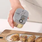 Коробка для приправ, четыре в одном, кухонные принадлежности, контейнер для пудры из искусственной бутылки, контейнер для специй с несколькими отделениями, банка для хранения специй