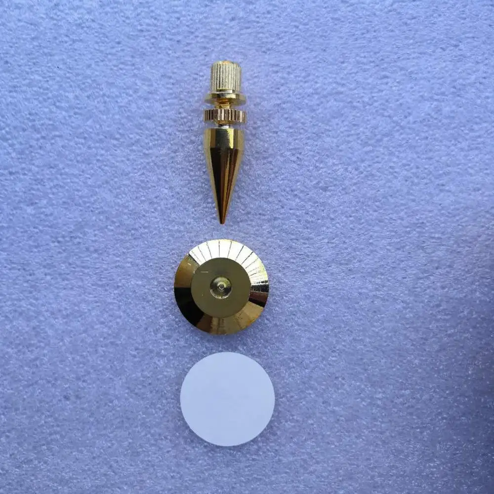 8set gold Portable loudspeakers Spikes Loudspeakers Stand repair Parts DIY Universal fever Audio Shock nails | Электроника