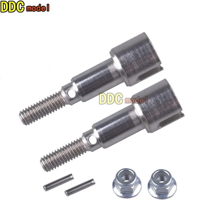 HBX 1/16 para 16889A 16889 S1601 S1602 RC, piezas de repuesto, mejora del eje de transmisi&oacute;n delantero de Metal, diferencial CVD gers M16105 M16103-2