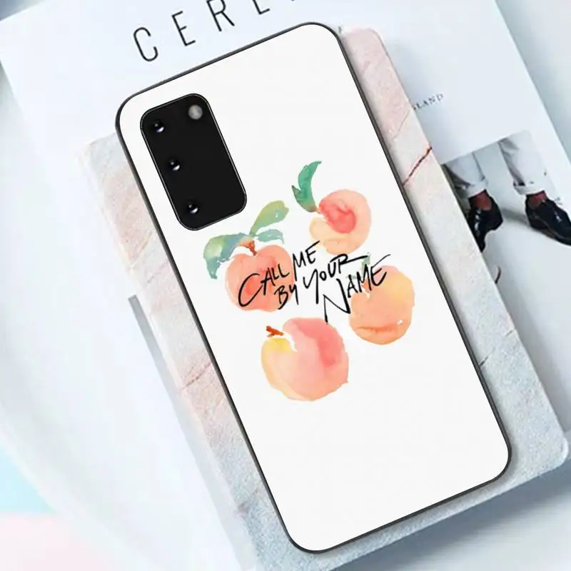 

Call Me by Your Name Movie Phone Case for Samsung S10 21 20 9 8 plus lite S20 UlTRA 7edge
