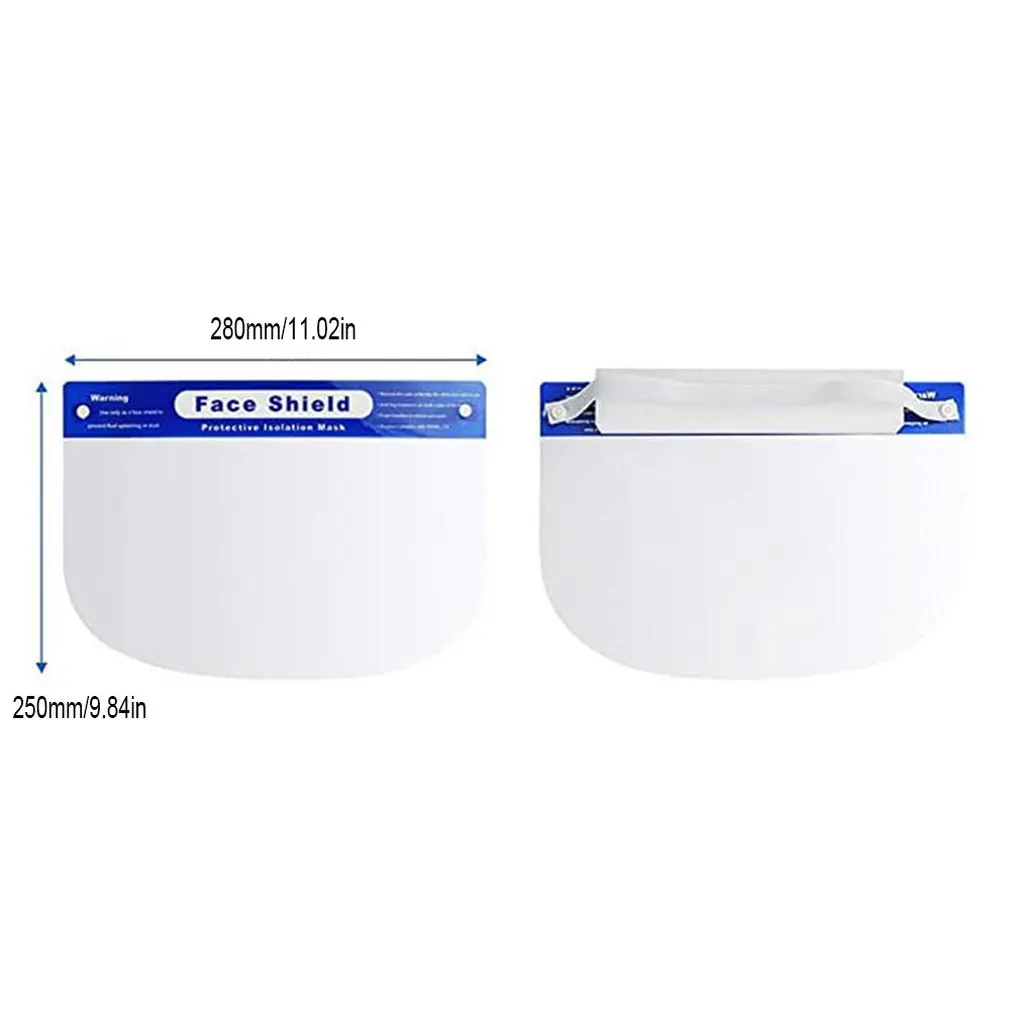 

1 Pcs Protective Isolation Mask Protective Mask Pet Anti-Fog Anti-Spray Anti-Droplets Personal Protection Outdoor