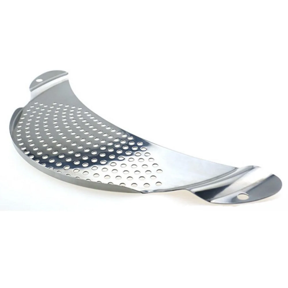 Сито для кастрюли сковорода домашней кухни легкий слив сито из нержавеющей стали