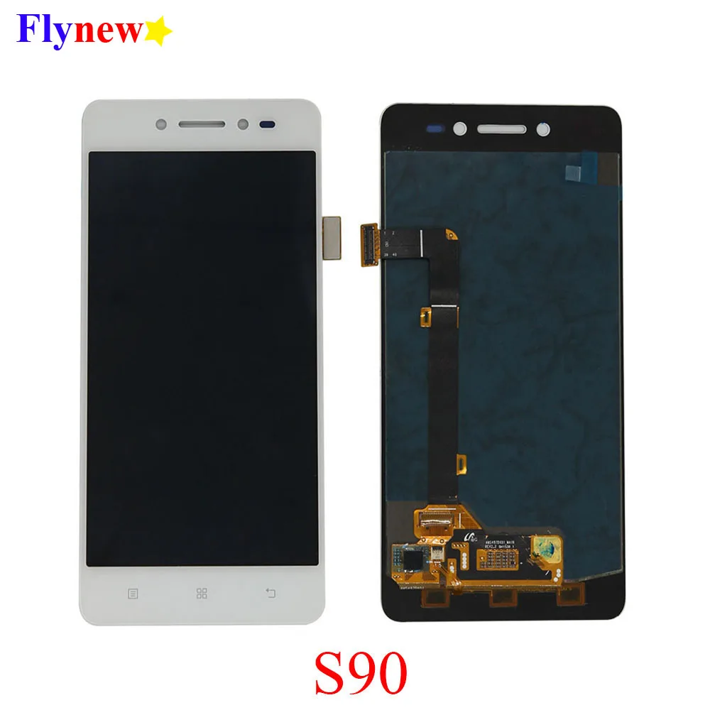 100% Протестировано для Lenovo S90 ЖК экран T U E сенсорный дисплей Панель дигитайзер в