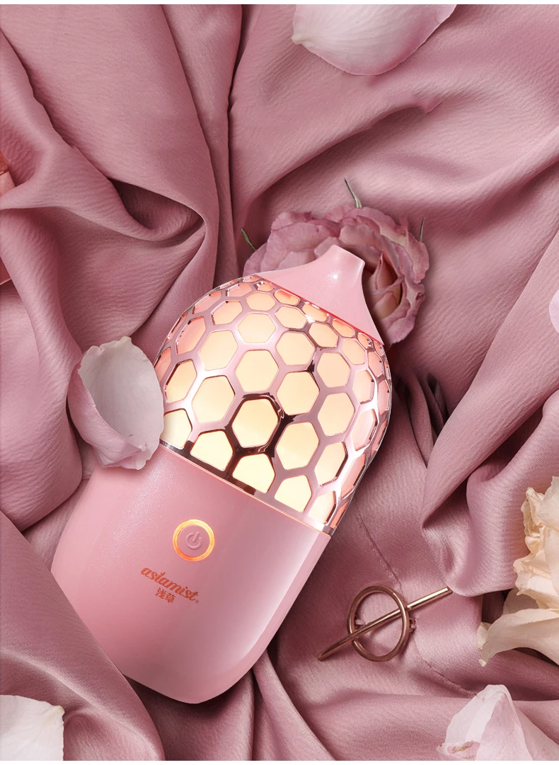 

Humidifier Essential Oil Diffuser DC24V Mini Mist Maker 90ML Night Light Aroma Diffuser Household Ultrasonic Air
