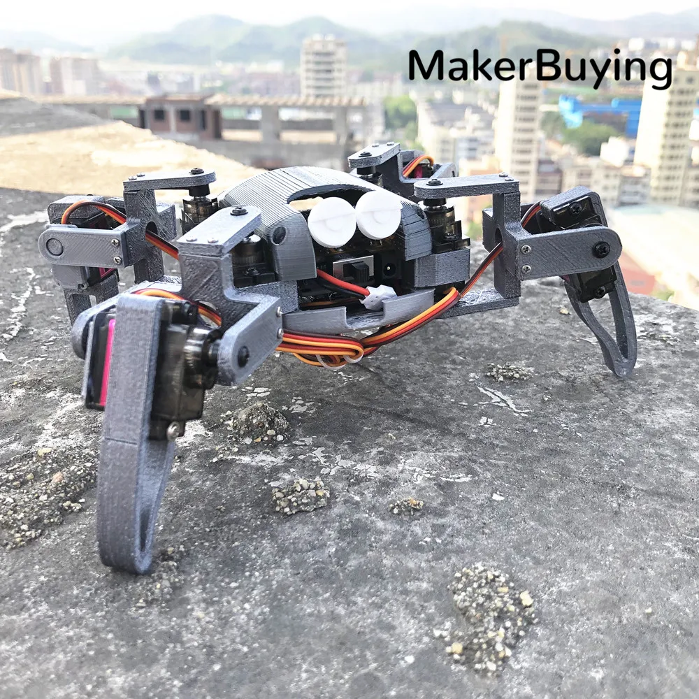 Четырехногий робот-паук mg90s производитель комплектов Nodemcu Education WIFI Can Phone control