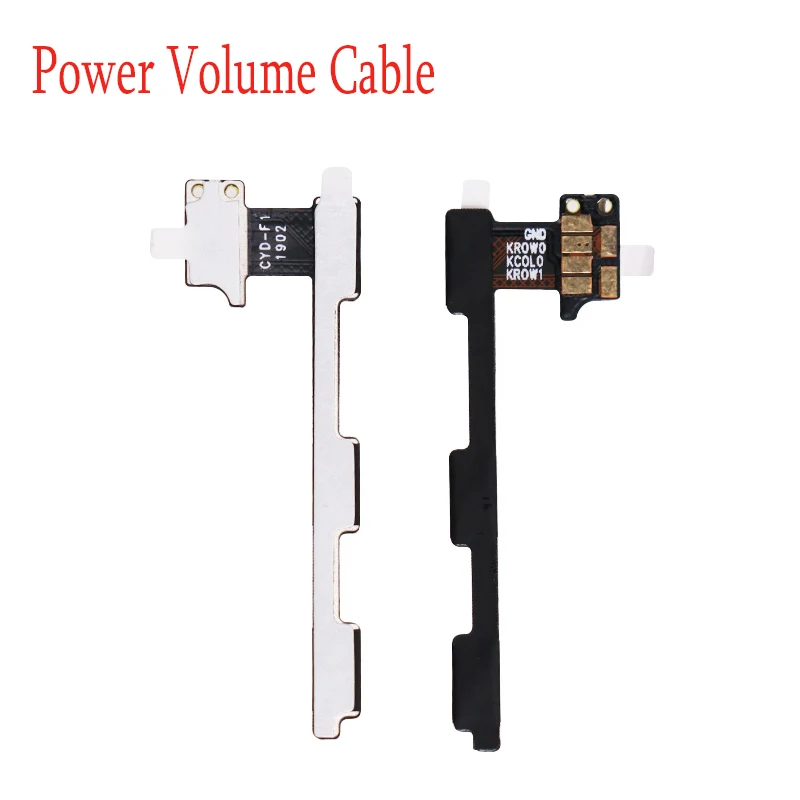 Power Volume Cable Для UMI umidigi F1 F1 Механизм включения кнопки регулировки громкости гибкий кабель FPC для UMI umidigi F1 USB плата зарядный порт гибкий кабель - Цвет: Power Volume Cable