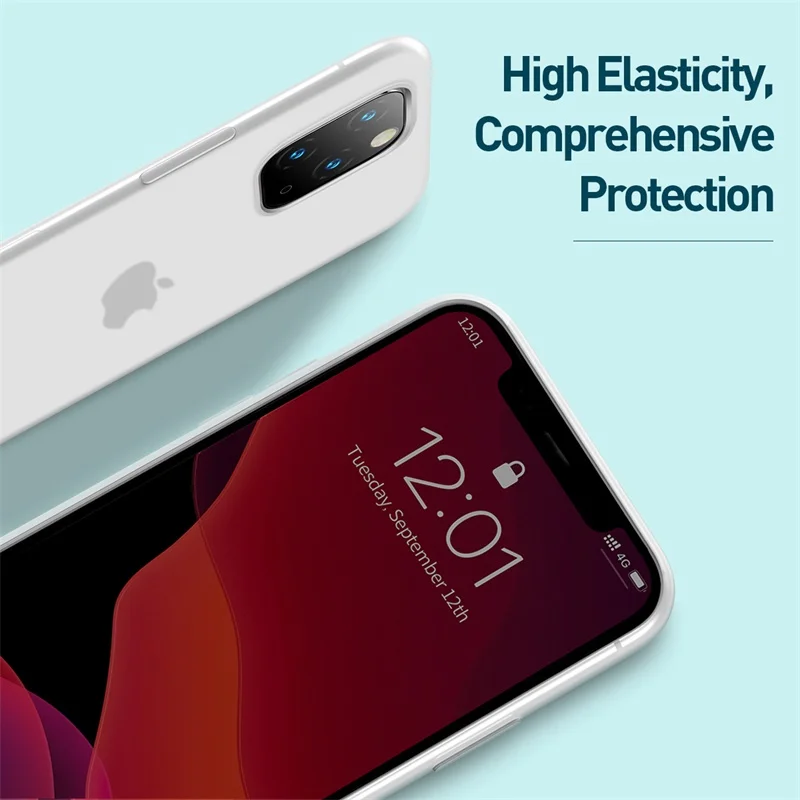 Жидкий силиконовый чехол Baseus для iPhone 11 Pro Max, силиконовый чехол, чехол для iPhone 11 Pro, чехол для телефона, чехол