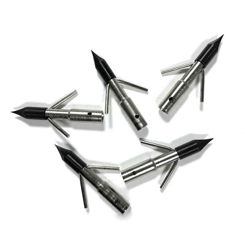 6 шт 100gn-125gn стрельба из лука Broadheads наконечники стрел Охота для
