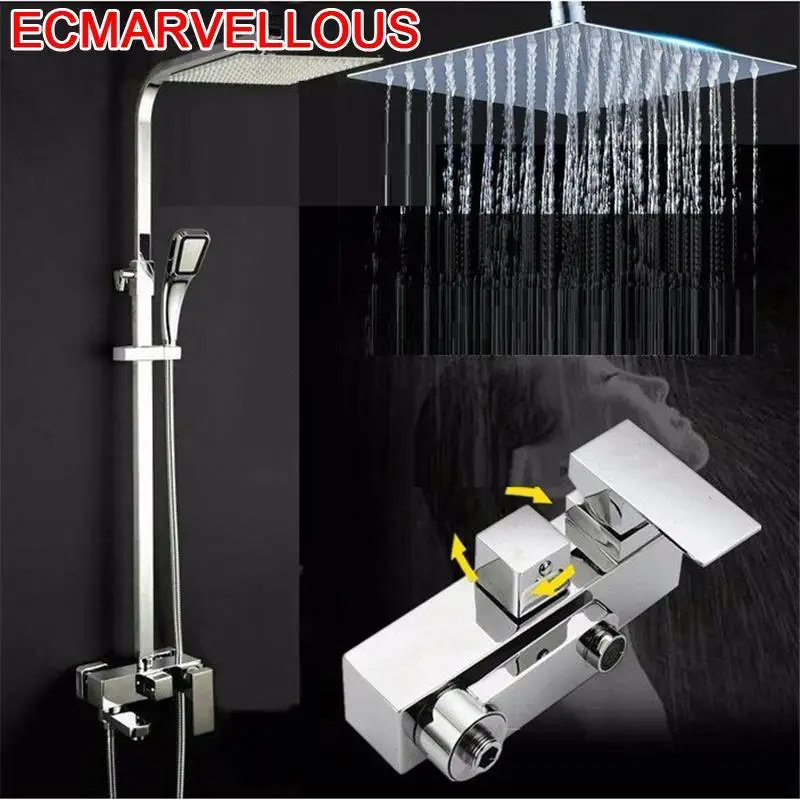 Черная напольная Душевая система для ванной|Душевая система| |